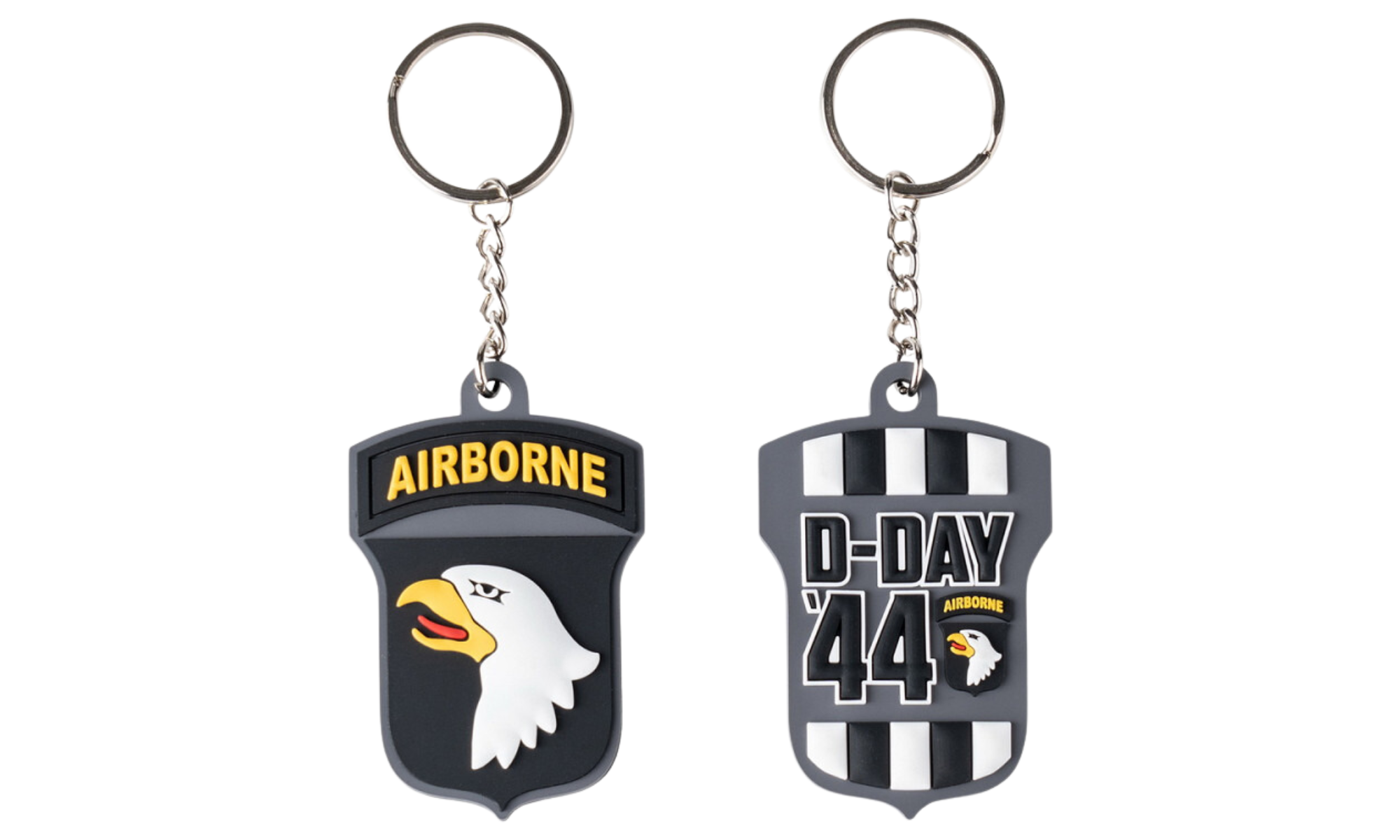 101st Airborne D-Day PVC Keyring